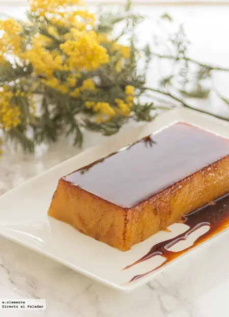 Flan vegano
