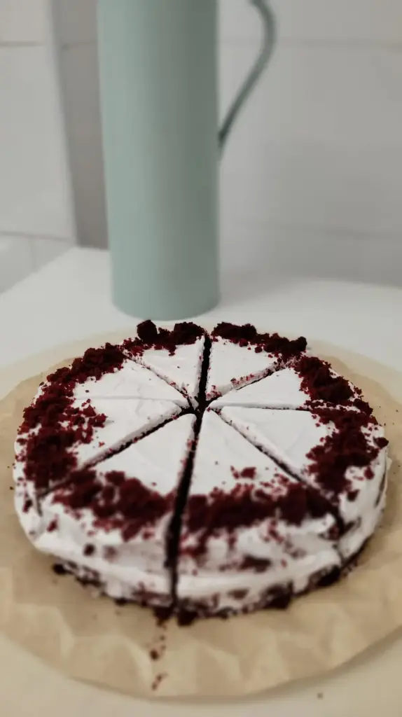 Red velvet sin gluten y sin lactosa