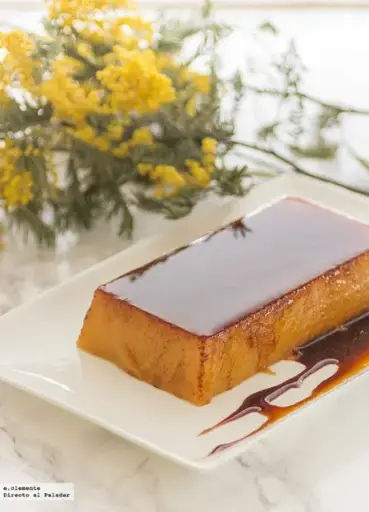 Flan vegano