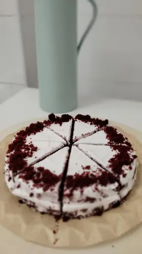 Red velvet sin gluten y sin lactosa